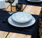 Cosy & Trendy Tondo blue – serviesset 6 persoons – 18 delig - met gratis Table Style zomers droogbloemen boeket