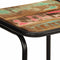 vidaXL - Barkrukken - 2 - st - 46x35,5x70 - cm - massief - gerecycled - hout