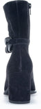 Gabor 192404 - Enkellaarsjes - Suede - Zwart - Maat 40