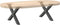 vidaXL - Salontafelpoten - 2 - st - X-vormig - 60x(30-31) - cm - staal - antraciet