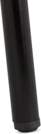 Alterego Mini Larissa - Zwarte Velvet Barkruk - 59x54x97,5cm