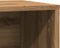 vidaXL - Kattenbakkast - 60x40x40 - cm - bewerkt - hout - artisanaal - eikenkleurig
