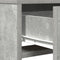 vidaXL - Kaptafel - met - LED-verlichting - Betonnen - Grijs - 50x41x140 - cm