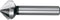 RUKO 102116 - Kegelverzinkboor DIN 335 C 90° 12.4 mm HSS - CBN-diepgeslepen snijvlakken (1 stuk)