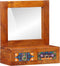 vidaXL - Wandkast - 40x20x50 - cm - Massief - Acaciahout