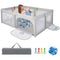 Coast Opvouwbare Babybox - 2 Deuren - 50 Kleurrijke Ballen - 206x147x68,5cm