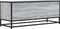 vidaXL - Tv-meubel - 100x34,5x40 - cm - bewerkt - hout - metaal - grijs - sonoma - eiken