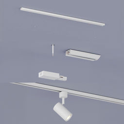 Philips EasyLink - Railverlichting uitbreiding 2 meter - Stroomaansluiting - Wit