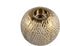 PTMD Helly Gold Ceramic Tealight Round Bulb