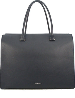 Gigi Fratelli Dames Leren Laptoptas 17 inch Romance Business ROM8017 Blauw