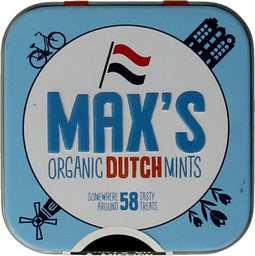 Max Mints Dutch blikje vierkant 35 gram