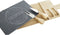 Snijplank DKD Home Decor Zwart Natuurlijk Bamboe Raad van bestuur 40 x 14 x 2 cm