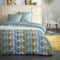 Today Sunshine - Tweepersoonsbedset - 100% Katoen - 240 x 260 cm - Groen (2 stuks)