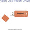 Integral Neon USB Flash Drive 2.0 - 32GB - Oranje