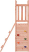 vidaXL Speeltoren met ladder en klimwand 53x46,5x169 cm douglashout