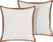 IANTHE - Sierkussen set van 2 - Off-white - 45 x 45 cm - Katoen