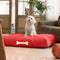 Fatboy Doggielounge Stonewashed Wasbare Hondenmand Large 120*80cm Rood