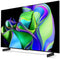LG OLED evo C3 - Ultra HD - 100Hz - Zwart (42