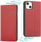 iMoshion Hoesje Geschikt voor iPhone 13 Mini Hoesje - iMoshion Slim Folio Bookcase - Rood