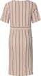 Supermom Jurk Stripe - Zwangerschapsjurk - Korte mouwen bodycon pasvorm - Maat L