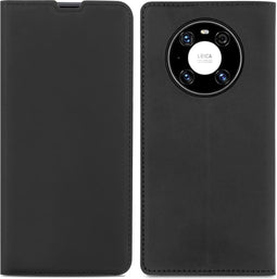 iMoshion Hoesje Geschikt voor Huawei Mate 40 Pro Hoesje Met Pasjeshouder - iMoshion Slim Folio Bookcase - Zwart