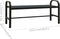 vidaXL - Tuinbank - 124,5 - cm - staal - en - HKC - zwart