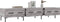 vidaXL - Tv-meubel - 150x36x30 - cm - bewerkt - hout - grijs - sonoma - eikenkleurig