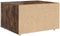 vidaXL - Lade - kast - in - Rokende - Eik - 55x45x33,5 - cm - Gelaagd - Hout