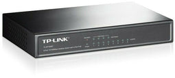 TP-Link TL-SF1008P - Netwerk Switch - PoE 4 van 8 poorten - Unmanaged