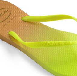 Havaianas Slim - Dames Slippers - Fluoriserend Geel - Maat 37/38
