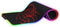 Marvo MG010 Game-muismat Zwart, Rood