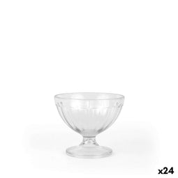 Glas voor ijs en milkshakes La Mediterránea 0,25 L (24 Stuks)