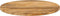 vidaXL - Tafelblad - rond - Ø - 80x3,8 - cm - massief - ruw - mangohout