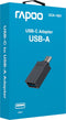 Rapoo USB-C Adapter, USB-C naar USB-A, grijs