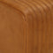 vidaXL - Bankje - turnbok - 107 - cm - echt - geitenleer - massief - mangohout - bruin