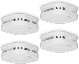 Alecto SMARTSMOKE11 Smart WiFi Rookmelder - 10 jaar batterij - Voldoet aan Europese norm EN14604 - 4 stuks