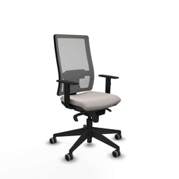 Piqueras y Crespo 1D066G0 - Bureaustoel - Verstelbare hoogte met armleuning - Wit