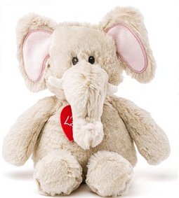 Lumpin Gulab - Olifant knuffel - Zacht - 25 cm