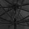 vidaXL - Parasol - met - metalen - paal - 390 - cm - antracietkleurig