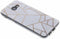 Hoesje Geschikt voor Samsung Galaxy A5 (2017) Hoesje Siliconen - Design Backcover siliconen - Wit / White Graphic