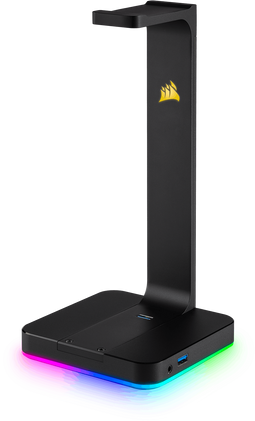 Corsair ST100 RGB - Premium Headset Stand - 7.1 Surround Sound - Aluminium