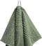 PHLOX Handdoeken Set 50x100 cm - 6 stuks - 600 g/m2 Zacht Katoen - Supreme Collectie - Oud Groen