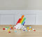 Plus-Plus Basic - Bouwset - 600 stuks - Regenboog (600 stuks)