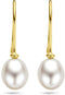 Marie Celeste - Oorhangers - Franse haak - Goud met zoetwaterparel
