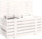 vidaXL - Opbergbox - 91x40,5x42 - cm - massief - grenenhout - wit