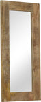 vidaXL - Spiegel - 50x80 - cm - massief - mangohout
