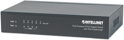 Intellinet 5-Port Gigabit Switch - PoE Powered - 4x PoE+ (802.3at) - 26W PoE-budget