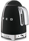 Smeg KLF04BLEU - Waterkoker - 7 temperatuurinstellingen - Zwart