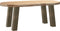 vidaXL - Salontafelpoten - 4 - st - 42 - cm - staal - naturel