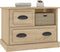 vidaXL - Nachtkastje - 60x39x45 - cm - sonoma - eikenkleurig